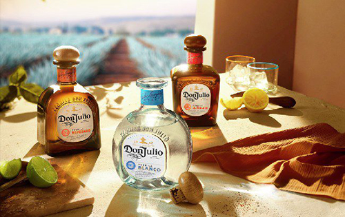 Don Julio tequila bottles